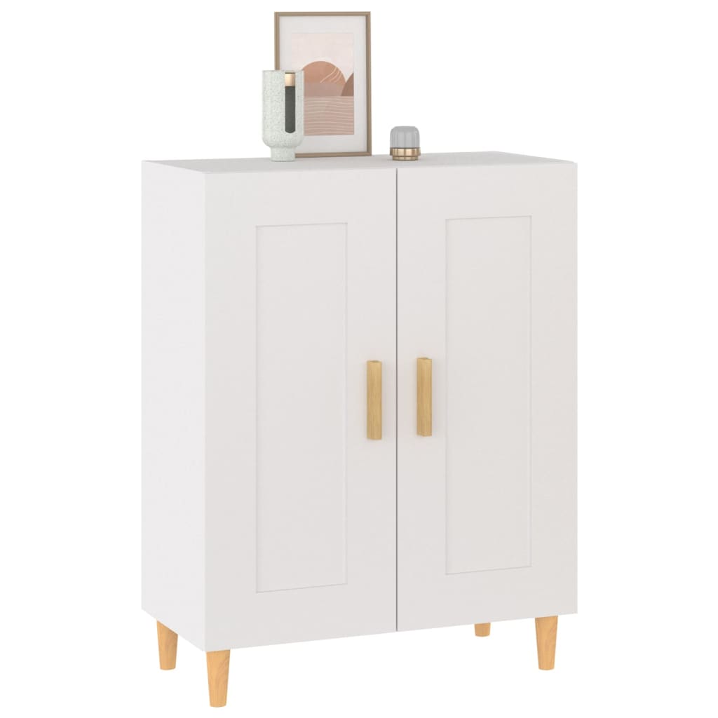 Buffet Blanc 69,5x34x90 cm Bois d'ingénierie - XIOS