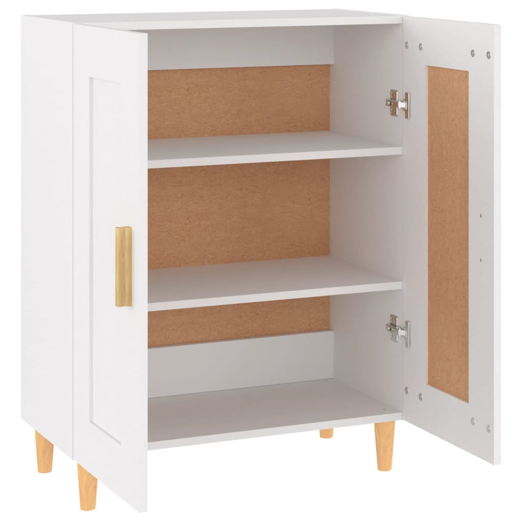 Buffet Blanc 69,5x34x90 cm Bois d'ingénierie - XIOS