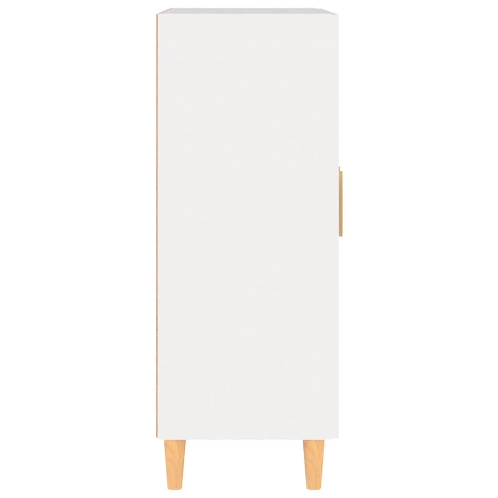 Buffet Blanc 69,5x34x90 cm Bois d'ingénierie - XIOS