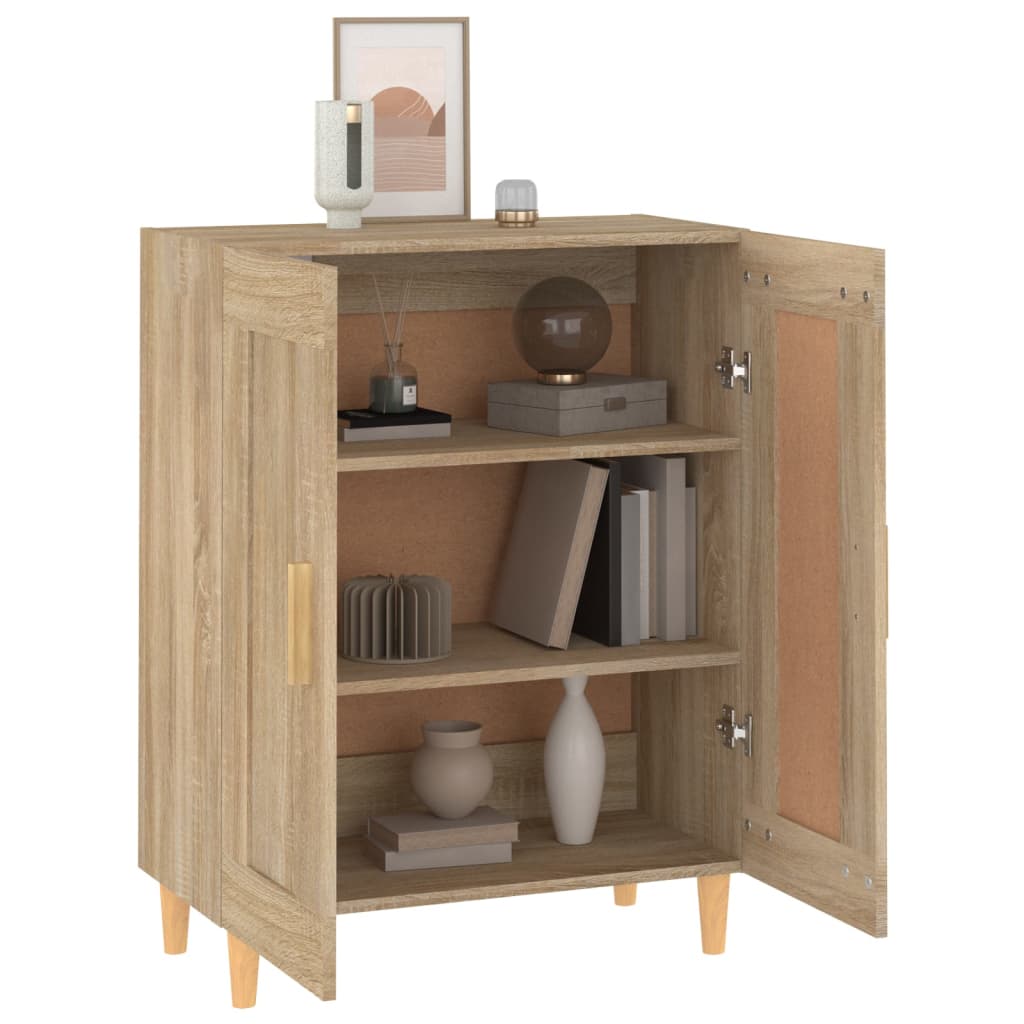 Buffet Chêne sonoma 69,5x34x90 cm Bois d'ingénierie - XIOS
