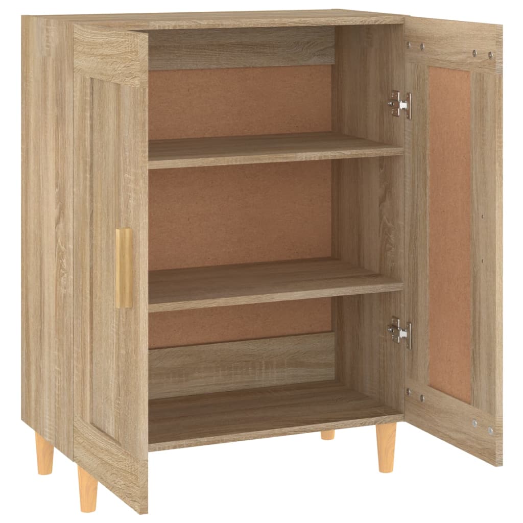Buffet Chêne sonoma 69,5x34x90 cm Bois d'ingénierie - XIOS