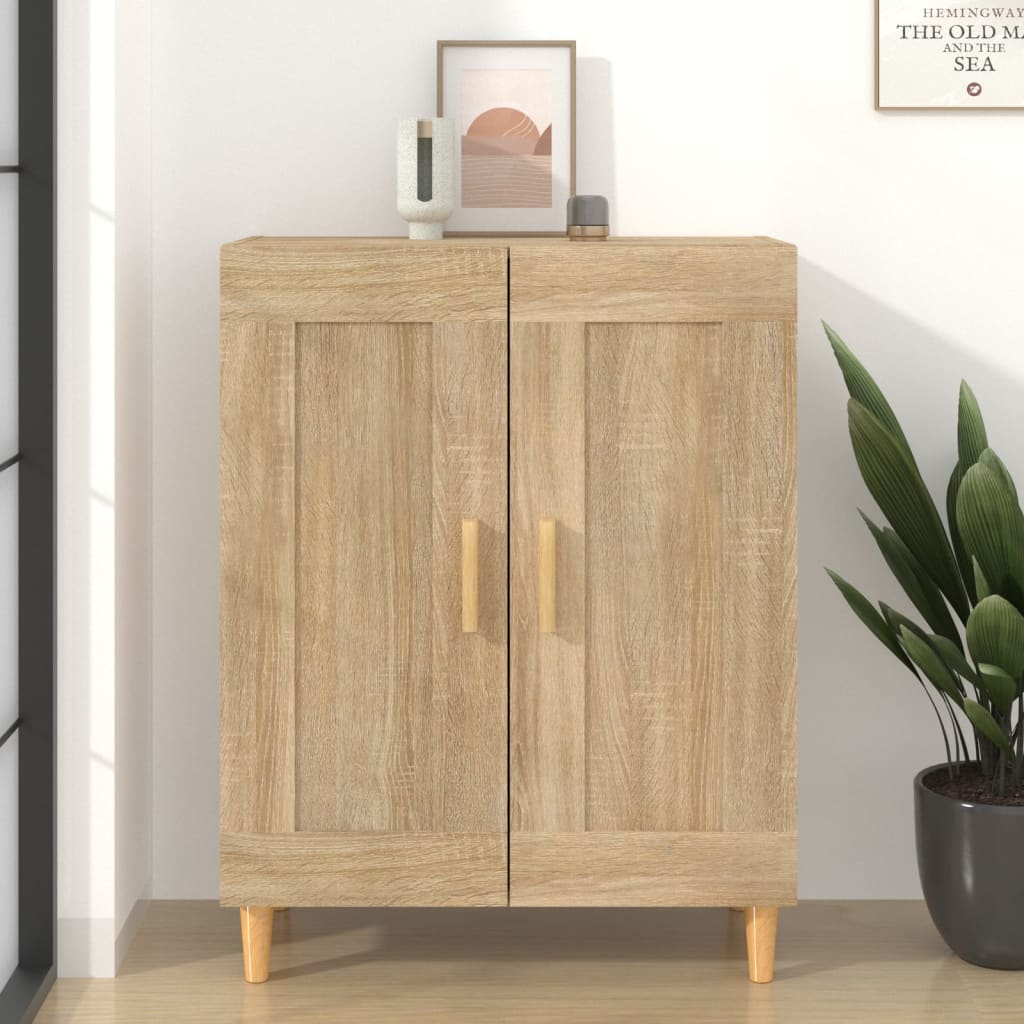 Buffet Chêne sonoma 69,5x34x90 cm Bois d'ingénierie - XIOS