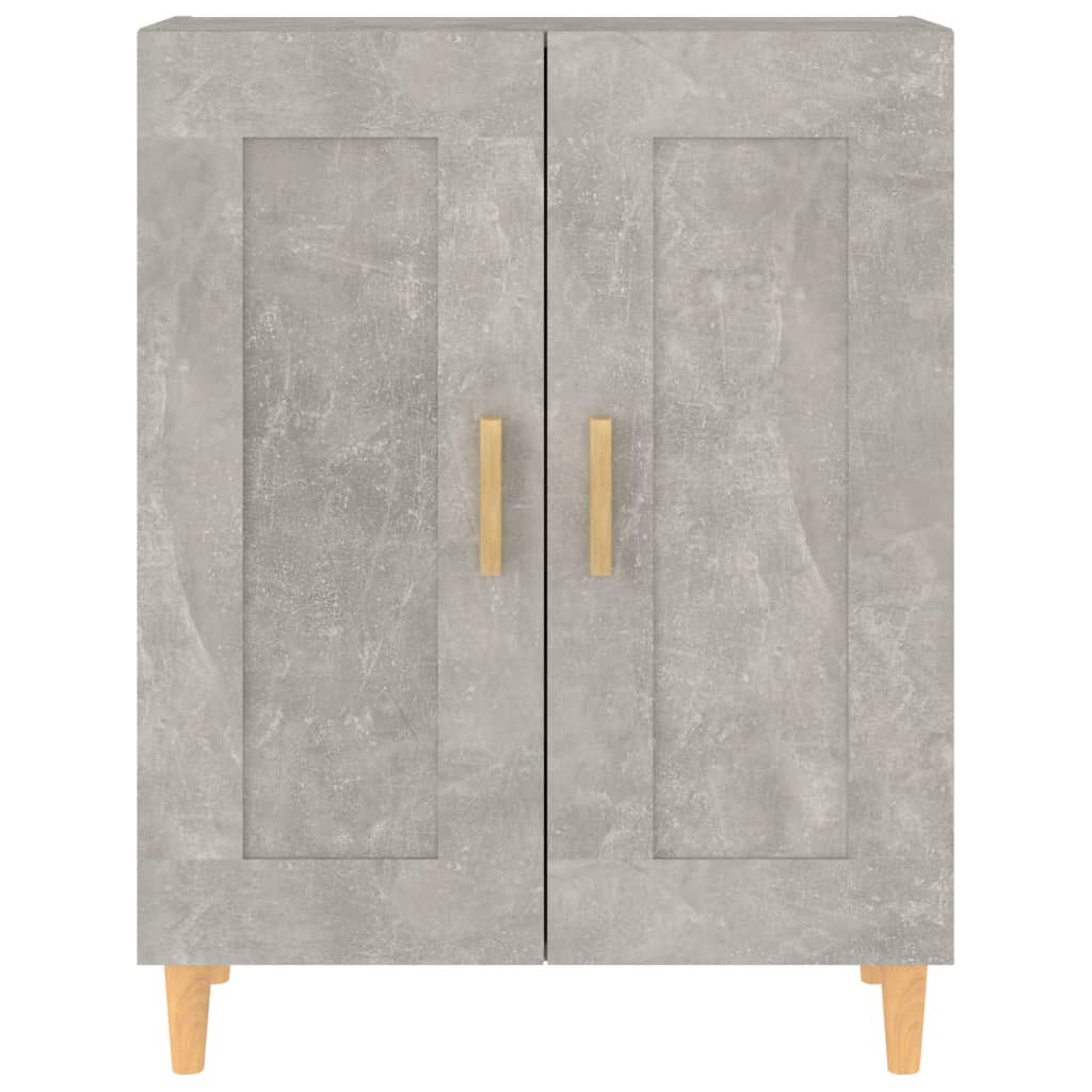 Buffet Gris béton 69,5x34x90 cm Bois d'ingénierie - XIOS