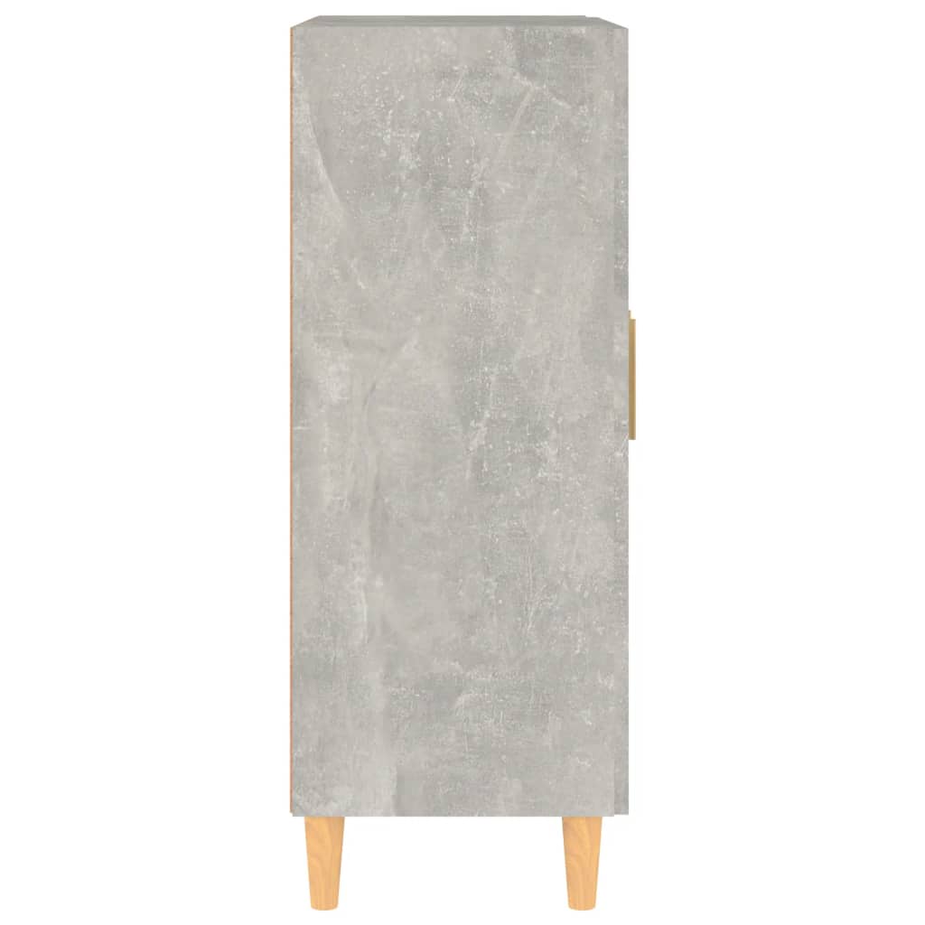 Buffet Gris béton 69,5x34x90 cm Bois d'ingénierie - XIOS