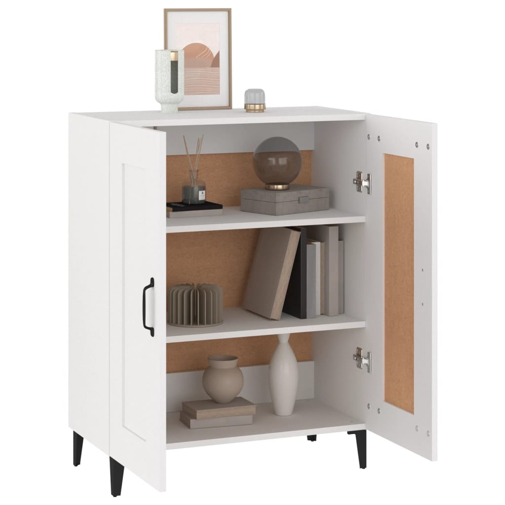 Buffet Blanc 69,5x34x90 cm Bois d'ingénierie - XIOS