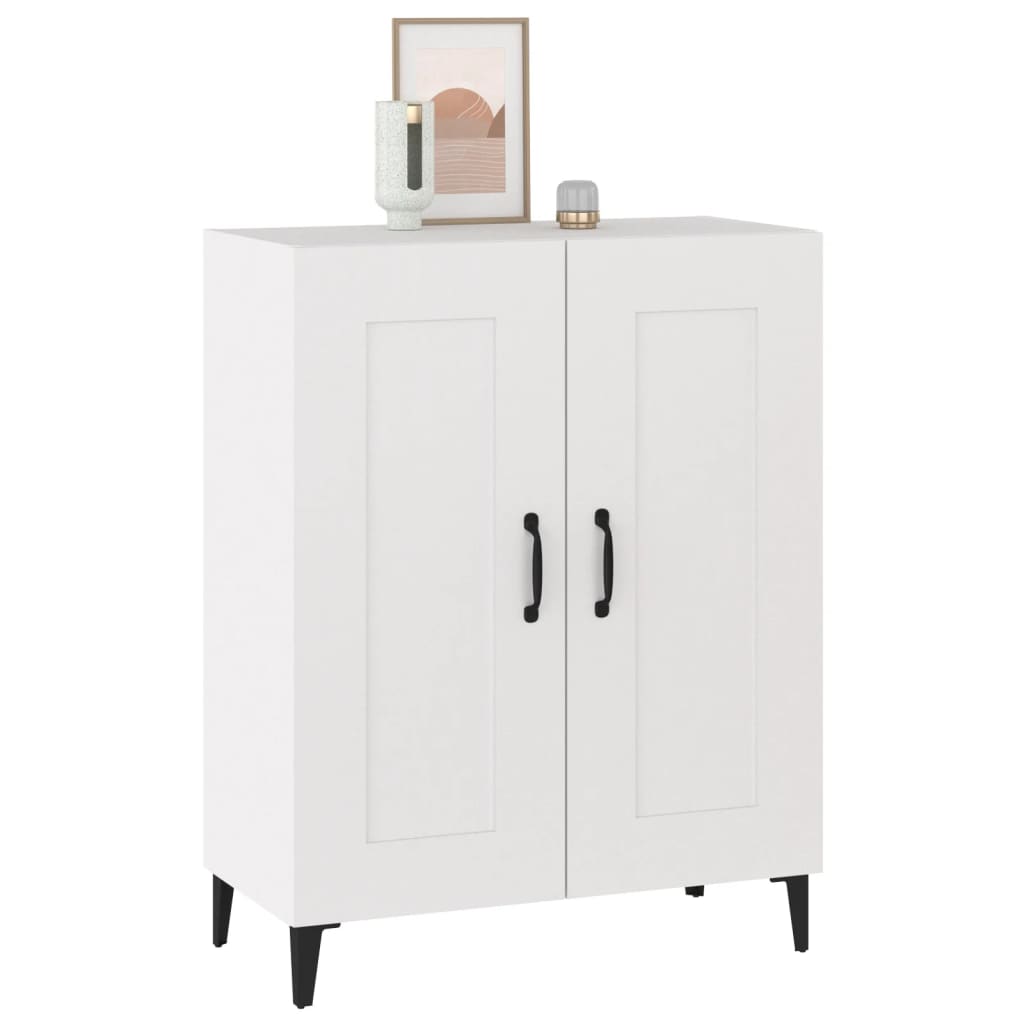 Buffet Blanc 69,5x34x90 cm Bois d'ingénierie - XIOS