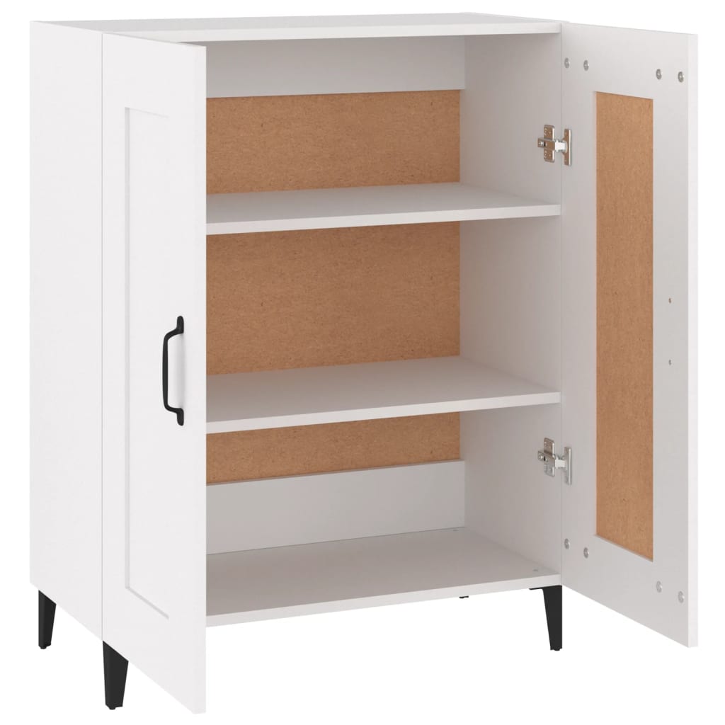 Buffet Blanc 69,5x34x90 cm Bois d'ingénierie - XIOS