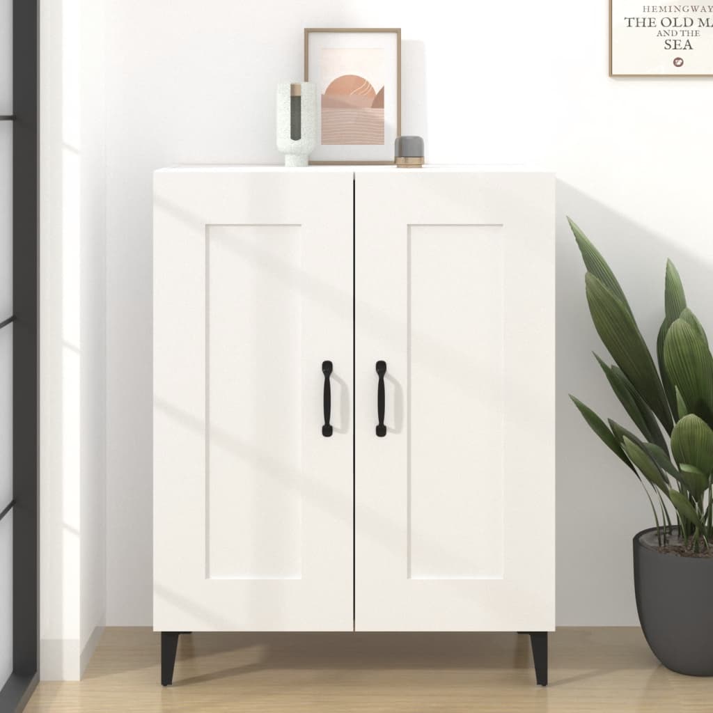Buffet Blanc 69,5x34x90 cm Bois d'ingénierie - XIOS
