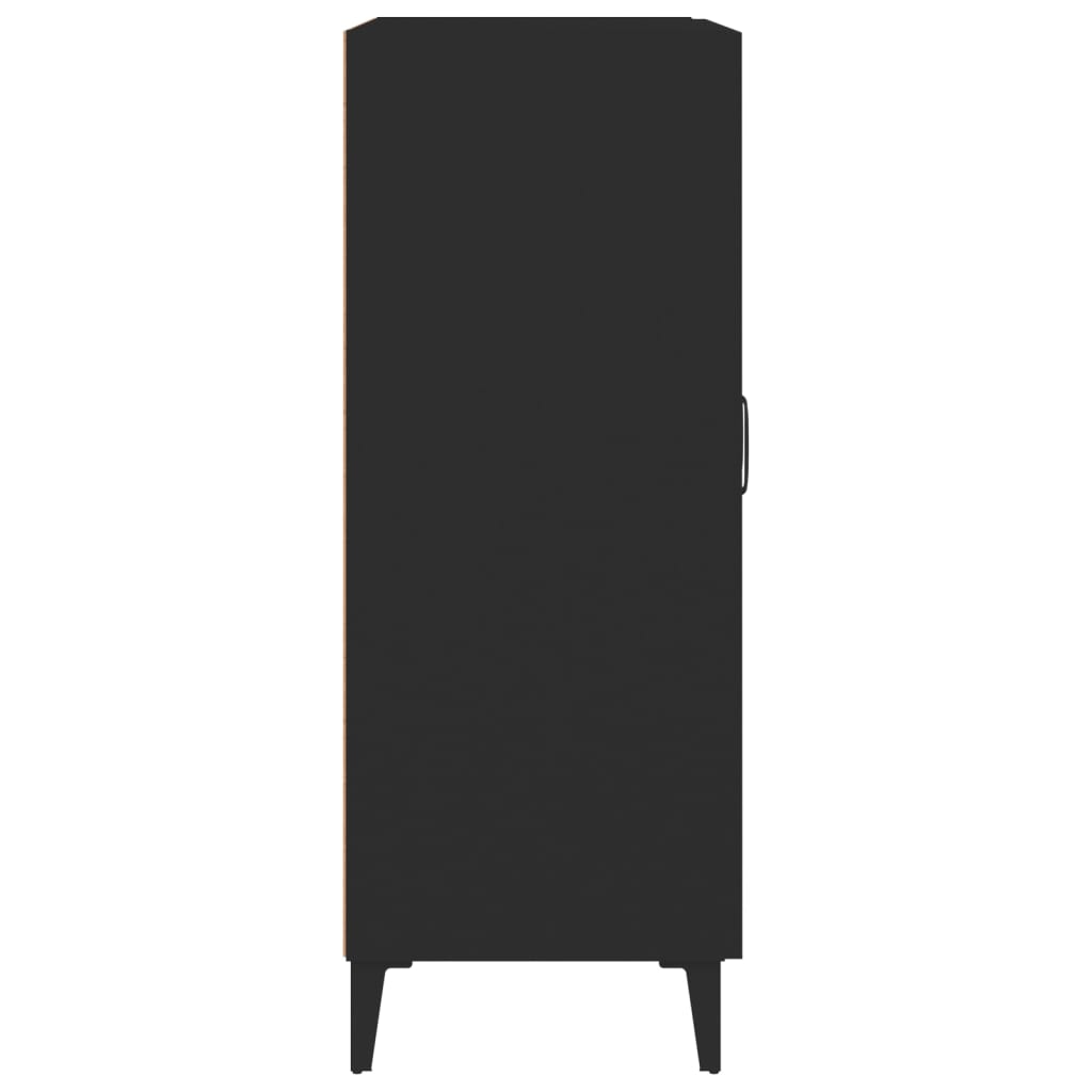 Buffet Noir 69,5x34x90 cm Bois d'ingénierie - XIOS