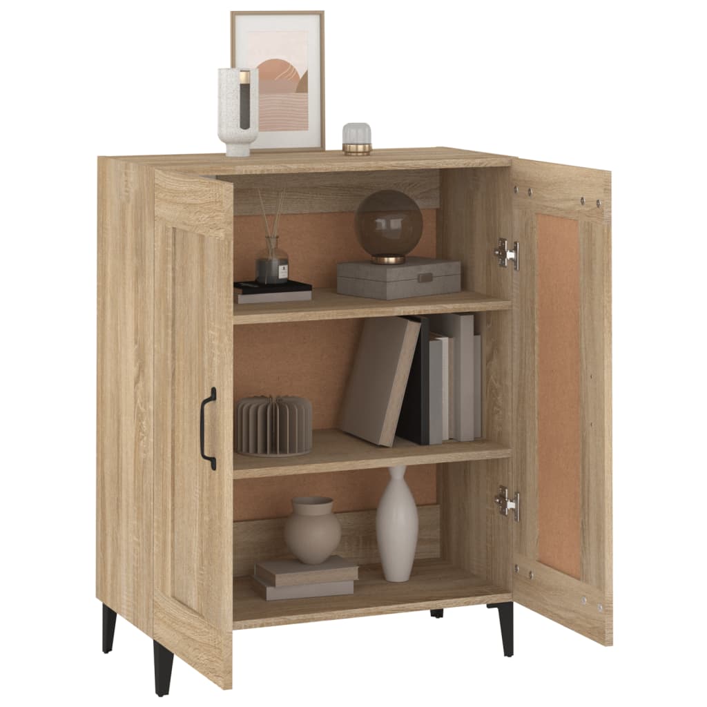 Buffet Chêne sonoma 69,5x34x90 cm Bois d'ingénierie - XIOS