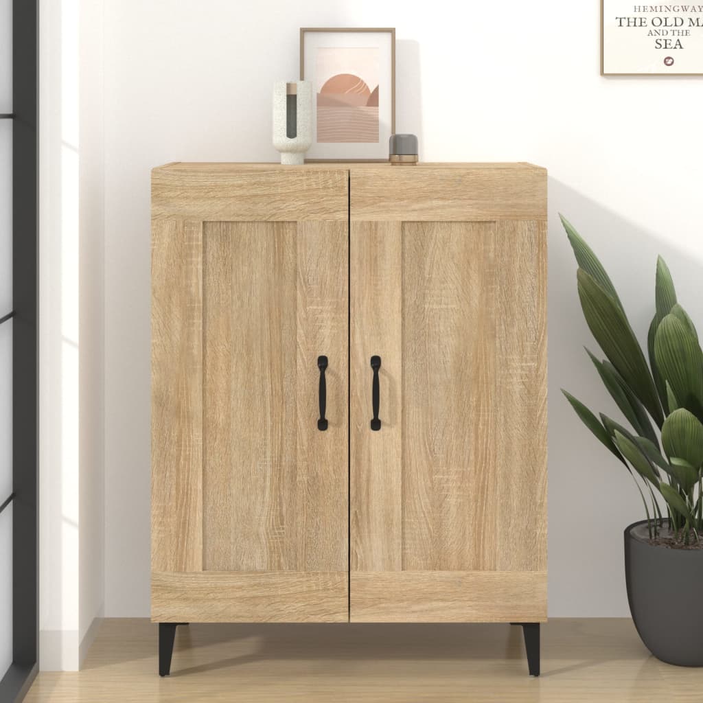 Buffet Chêne sonoma 69,5x34x90 cm Bois d'ingénierie - XIOS