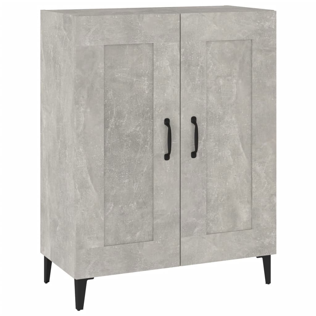 Buffet Gris béton 69,5x34x90 cm Bois d'ingénierie - XIOS