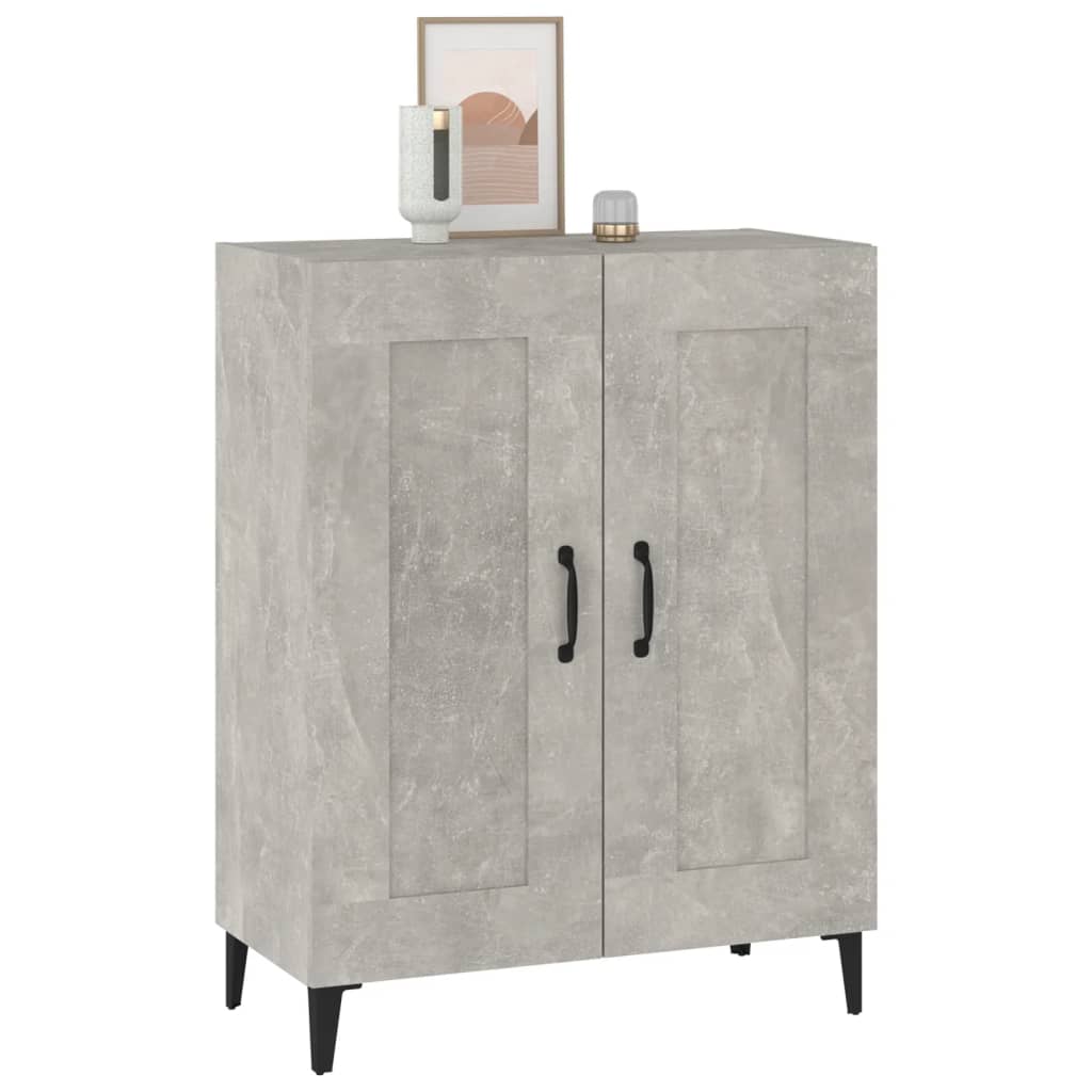 Buffet Gris béton 69,5x34x90 cm Bois d'ingénierie - XIOS