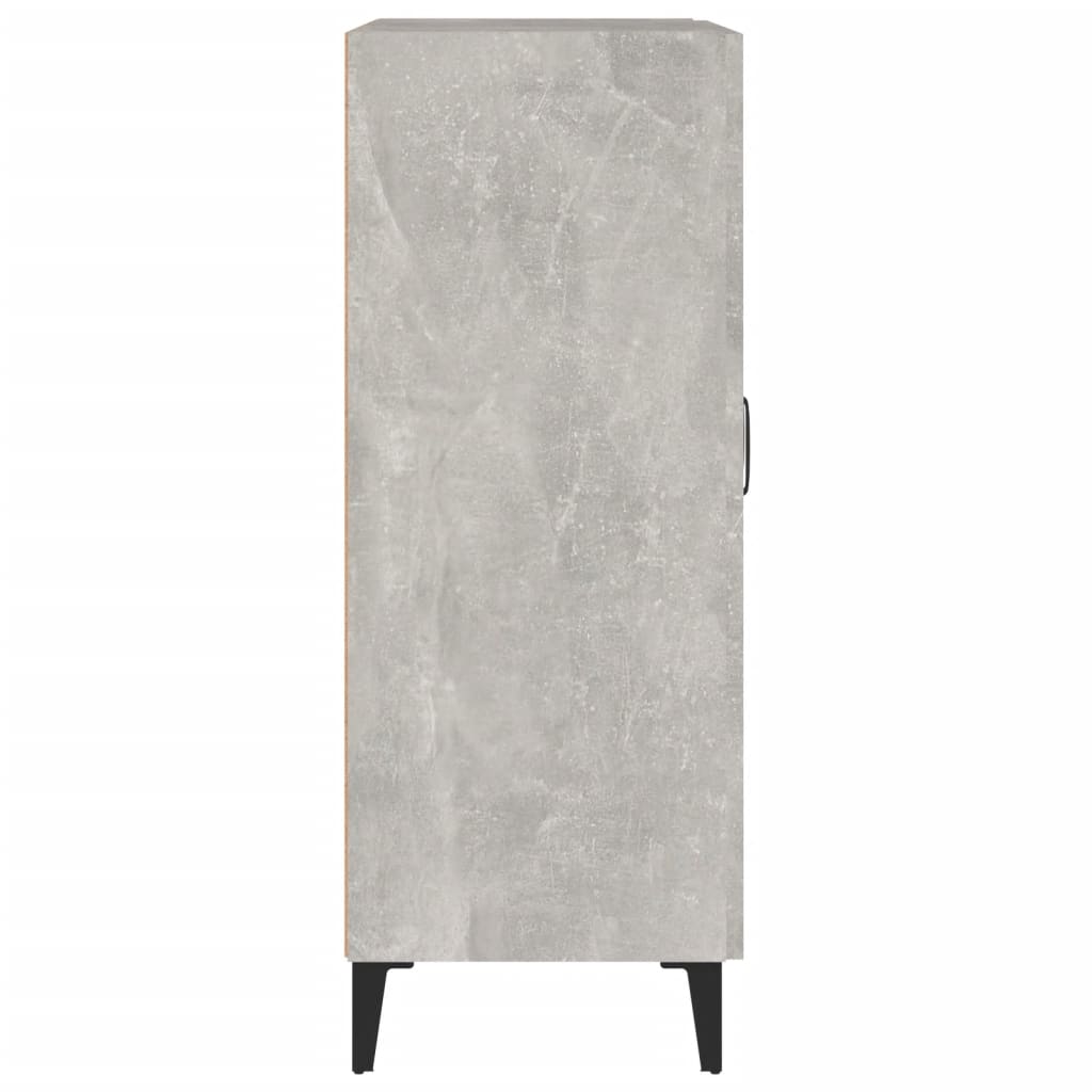 Buffet Gris béton 69,5x34x90 cm Bois d'ingénierie - XIOS