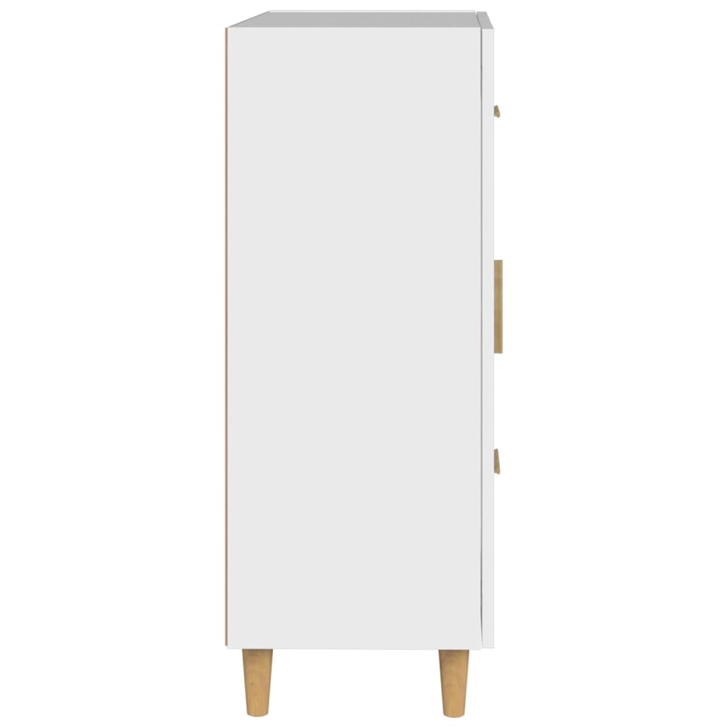 Buffet blanc 69,5x34x90 cm bois d'ingénierie - XIOS