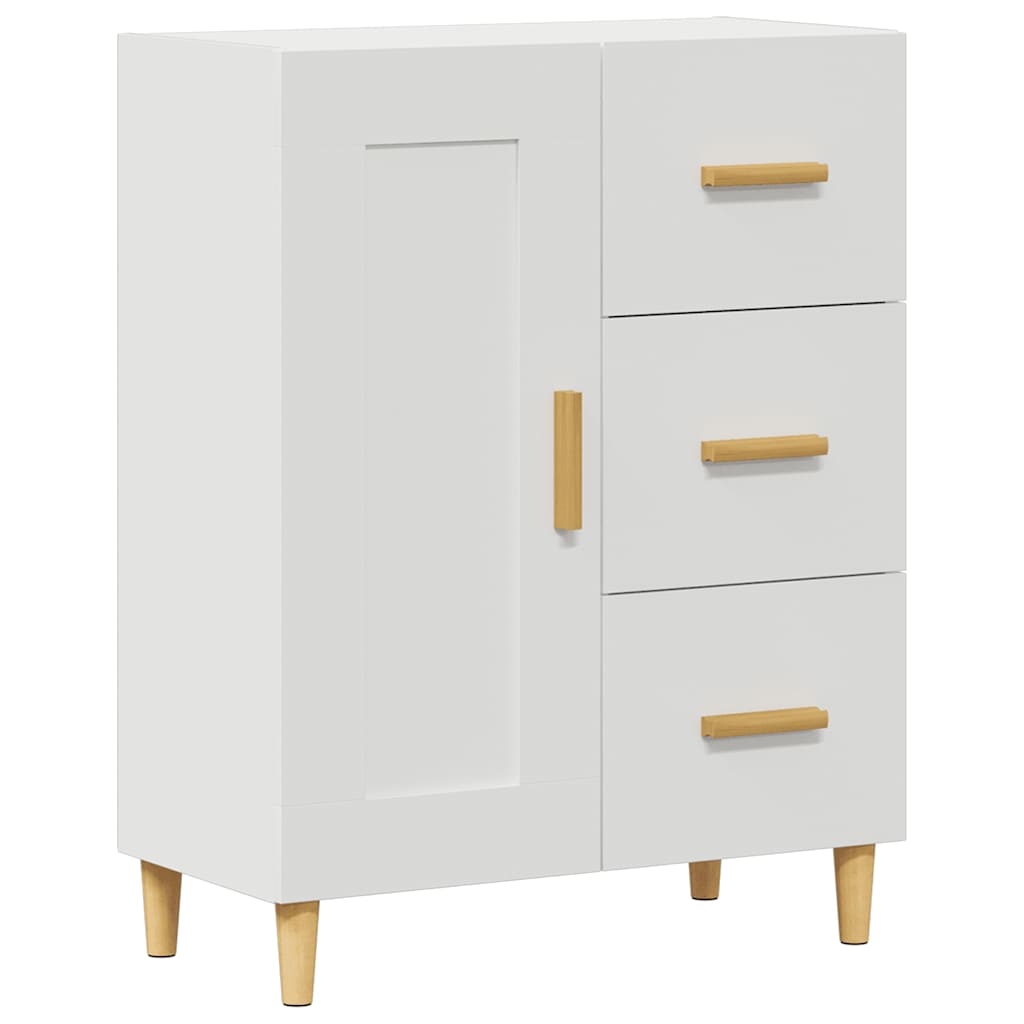 Buffet Blanc 69,5x34x90 cm Bois d'ingénierie - XIOS