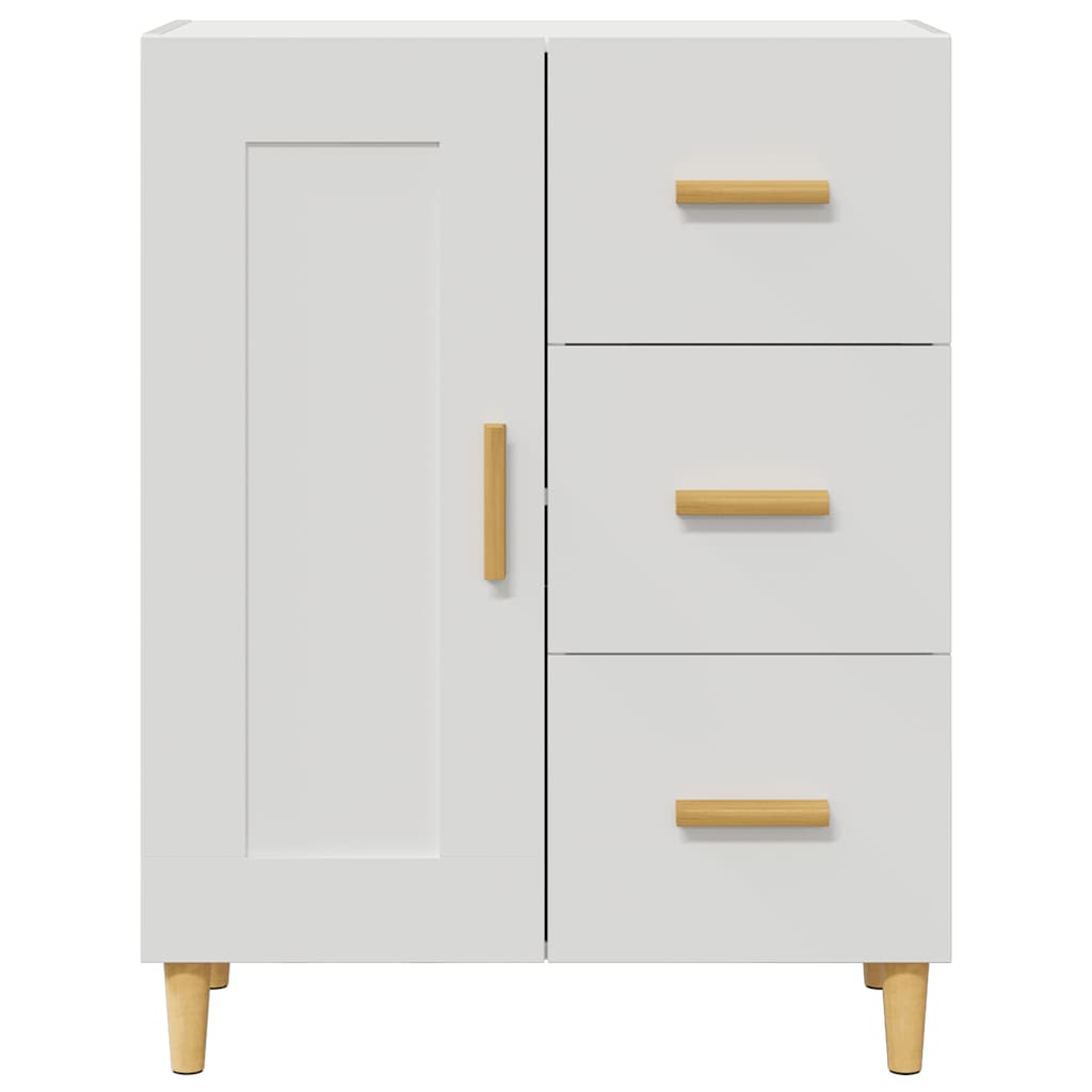 Buffet Blanc 69,5x34x90 cm Bois d'ingénierie - XIOS