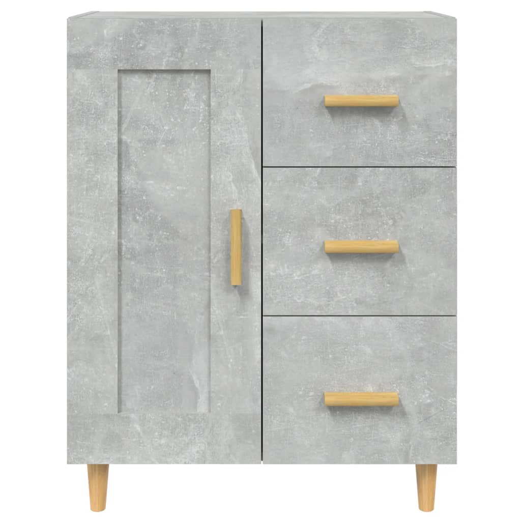 Buffet Gris béton 69,5x34x90 cm Bois d'ingénierie - XIOS