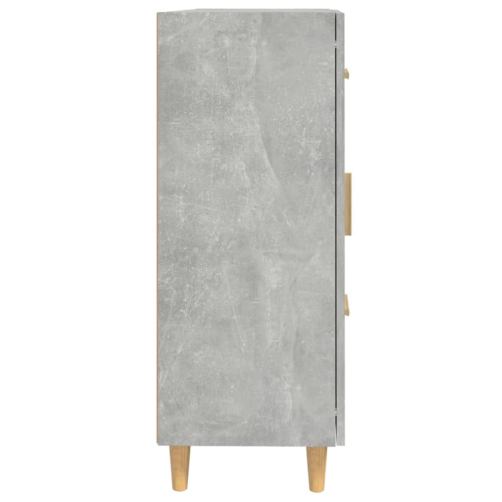 Buffet Gris béton 69,5x34x90 cm Bois d'ingénierie - XIOS