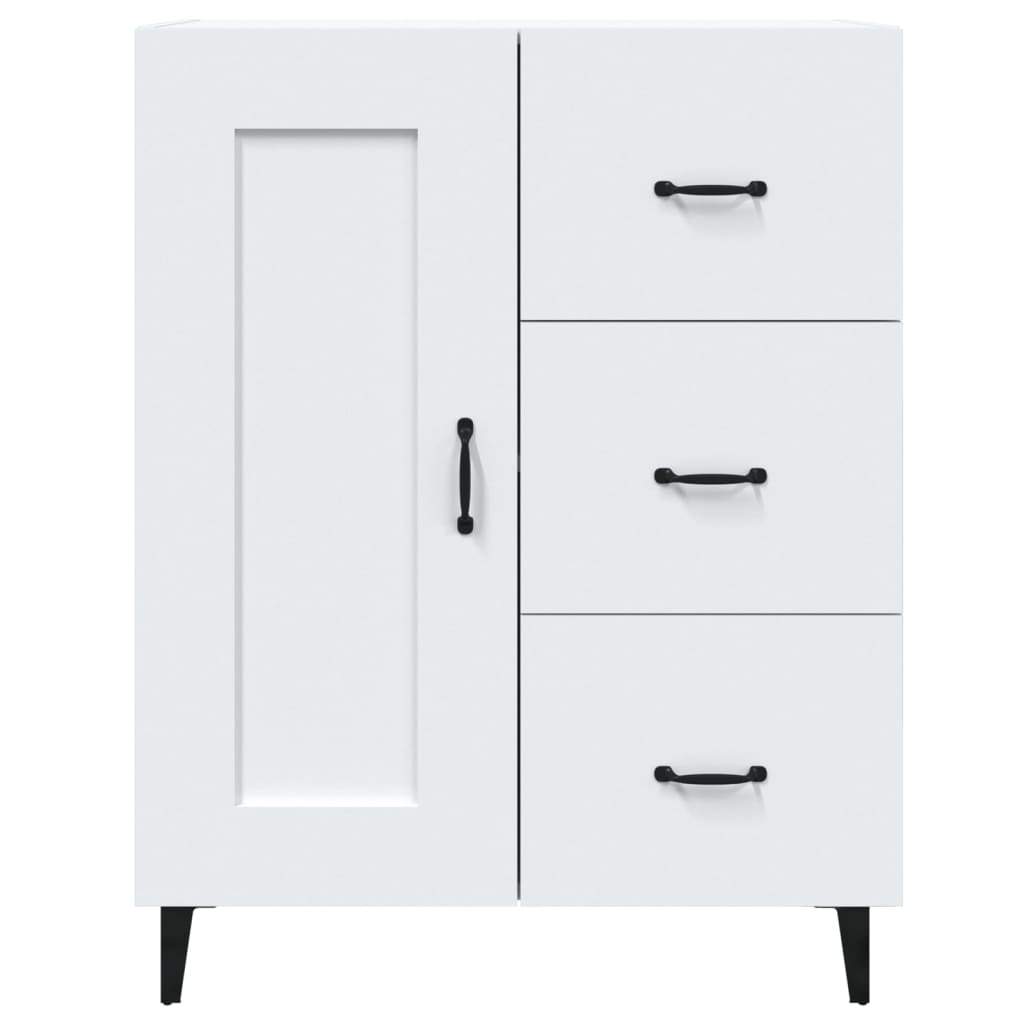 Buffet Blanc 69,5x34x90 cm Bois d'ingénierie - XIOS