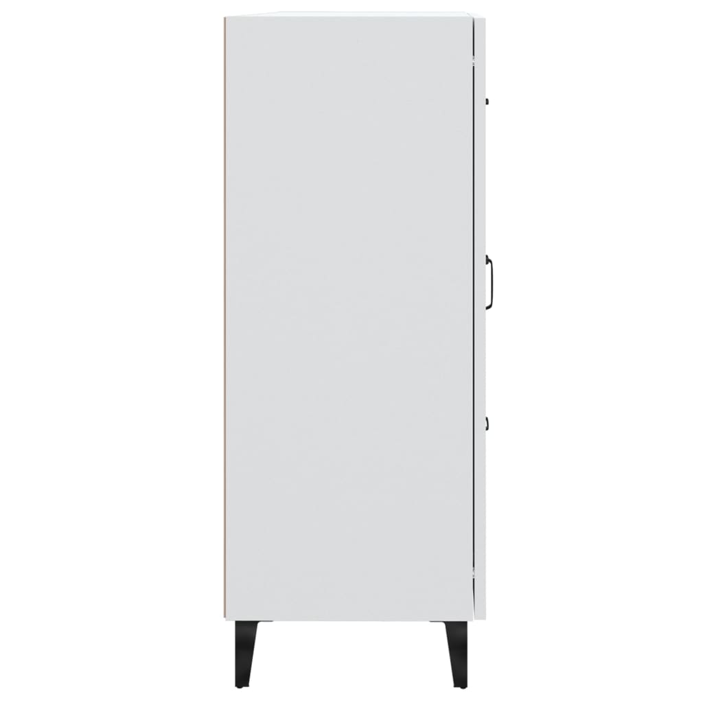 Buffet Blanc 69,5x34x90 cm Bois d'ingénierie - XIOS