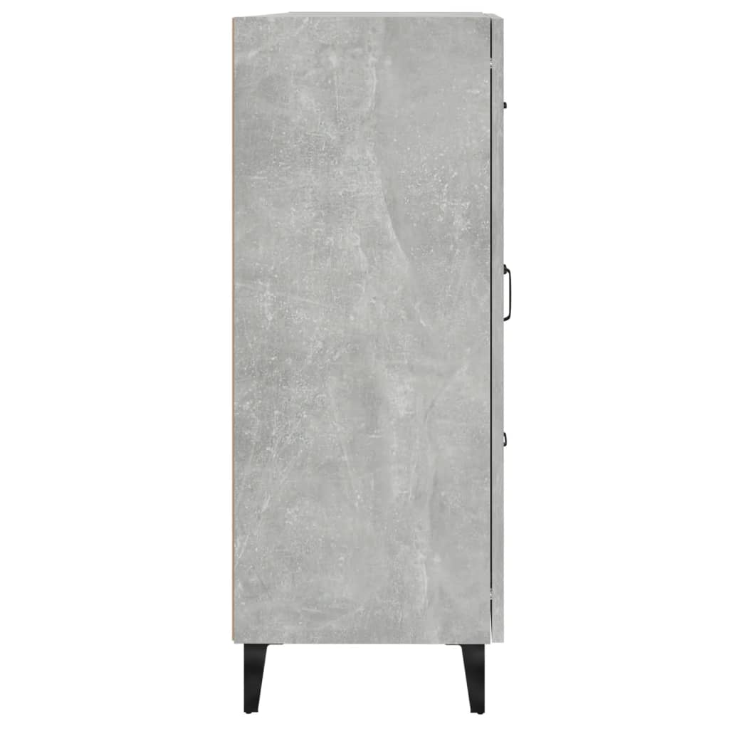 Buffet Gris béton 69,5x34x90 cm Bois d'ingénierie - XIOS