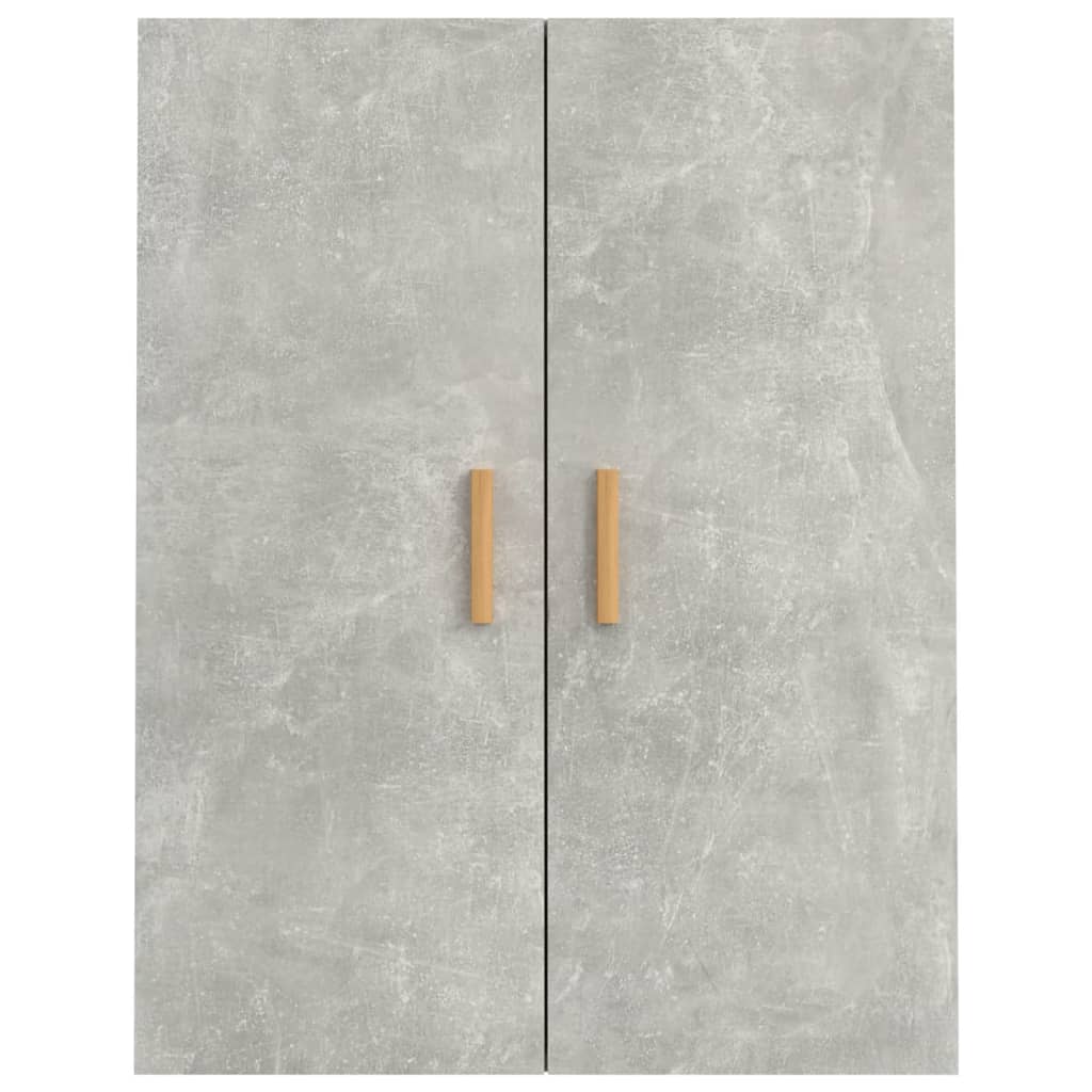 Armoire murale suspendue Gris béton 69,5x34x90 cm - XIOS