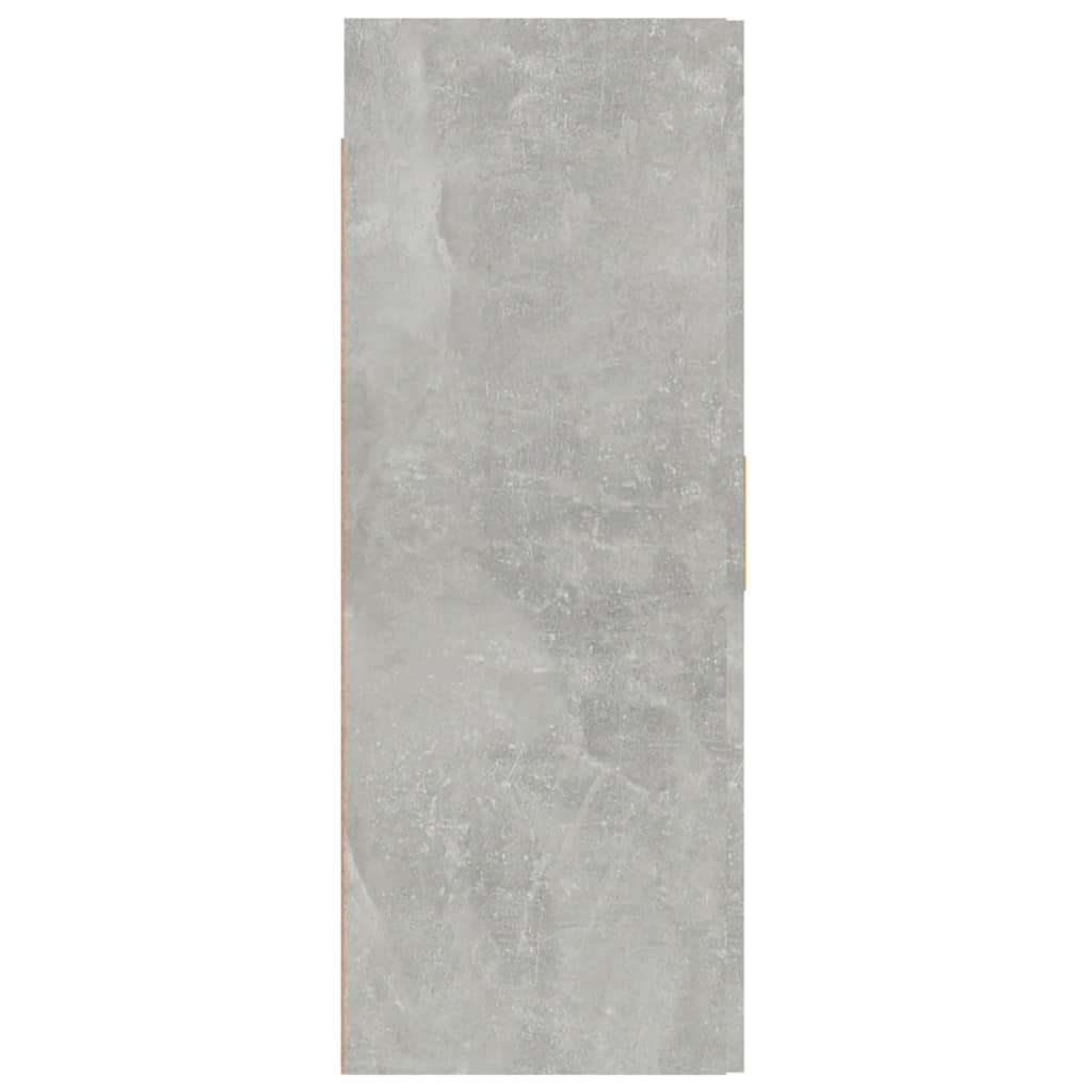 Armoire murale suspendue Gris béton 69,5x34x90 cm - XIOS