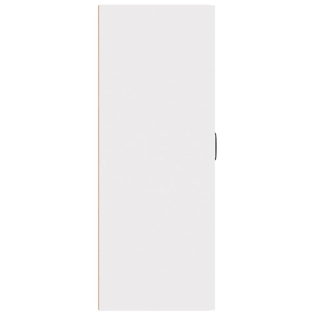 Armoire suspendue Blanc 69,5x34x90 cm Bois d'ingénierie