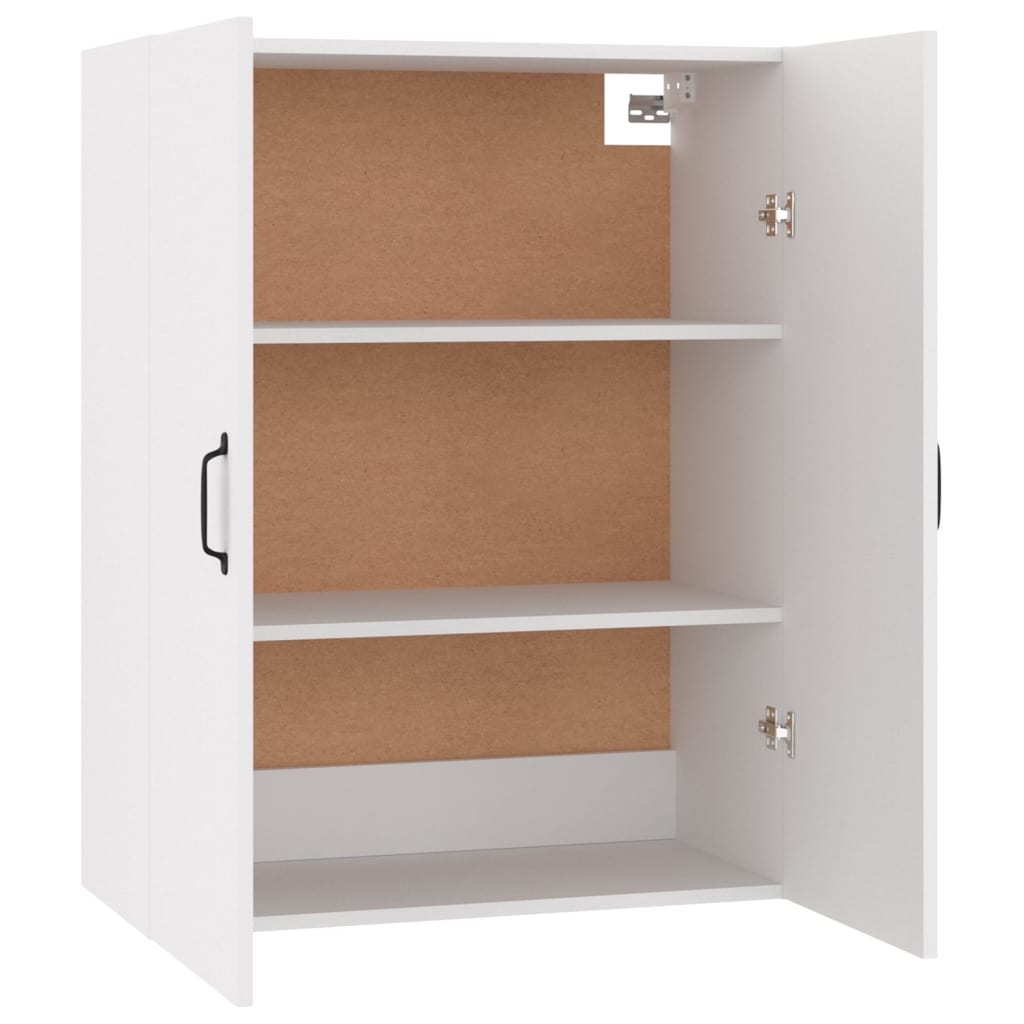 Armoire suspendue Blanc 69,5x34x90 cm Bois d'ingénierie