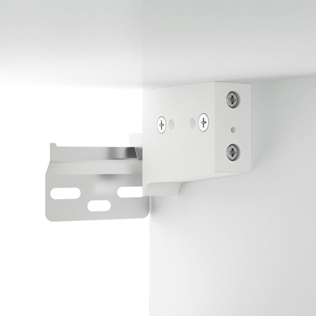 Armoire suspendue Blanc 69,5x34x90 cm Bois d'ingénierie
