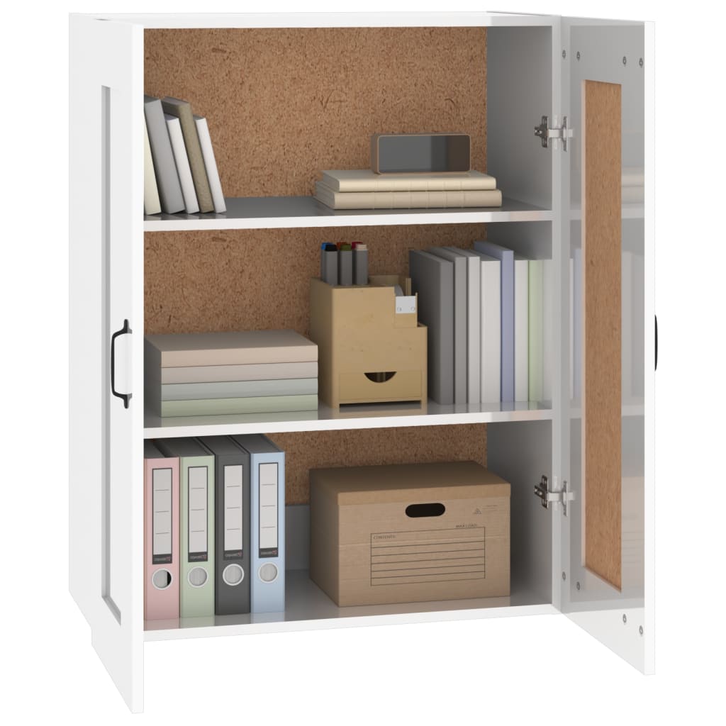 Armoire murale suspendue Blanc brillant 69,5x32,5x90 cm - XIOS