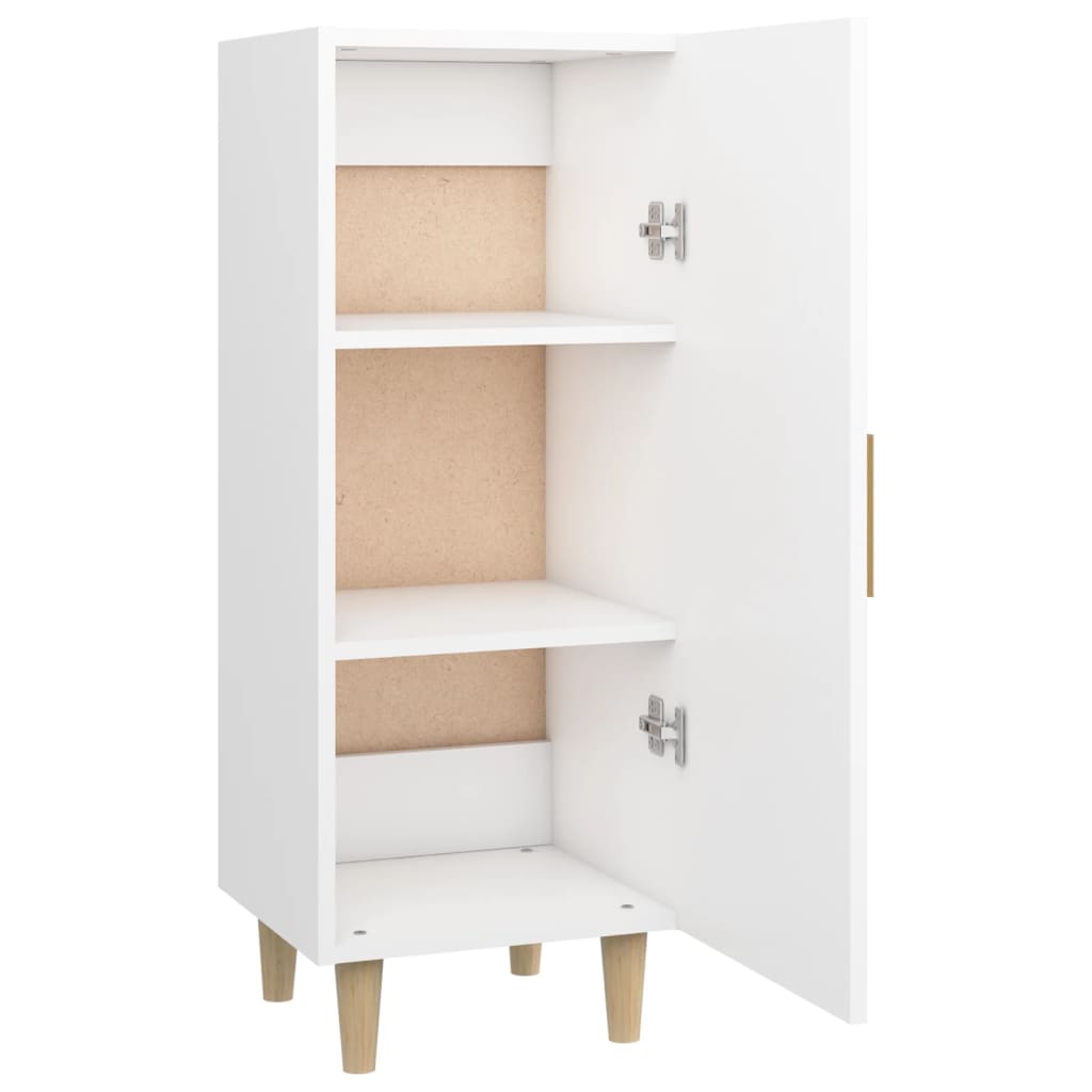 Buffet Blanc 34,5x34x90 cm Bois d'ingénierie - XIOS