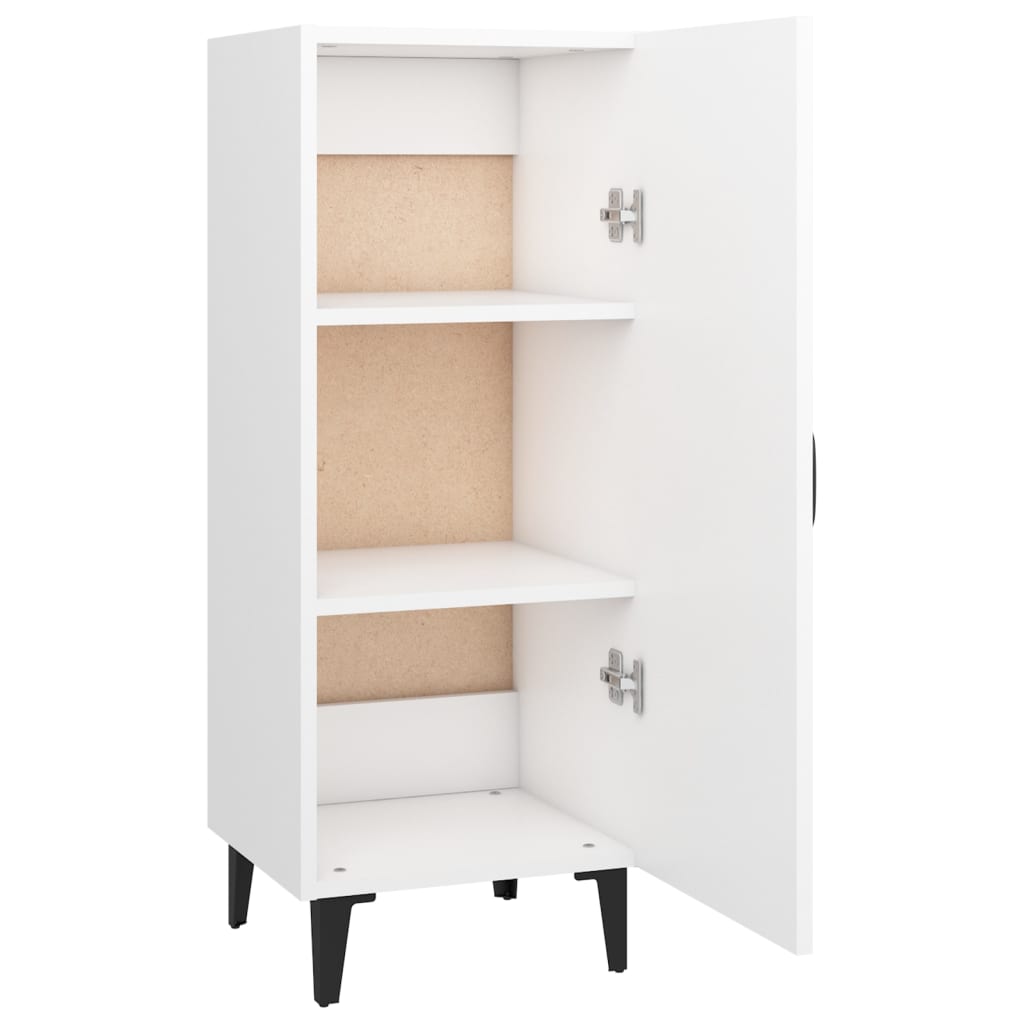 Buffet Blanc 34,5x34x90 cm Bois d'ingénierie - XIOS