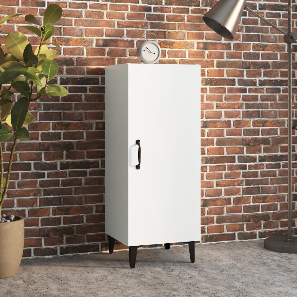 Buffet Blanc 34,5x34x90 cm Bois d'ingénierie - XIOS