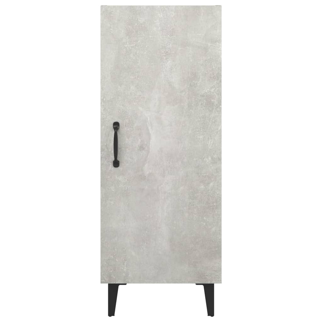 Buffet Gris béton 34,5x34x90 cm Bois d'ingénierie - XIOS