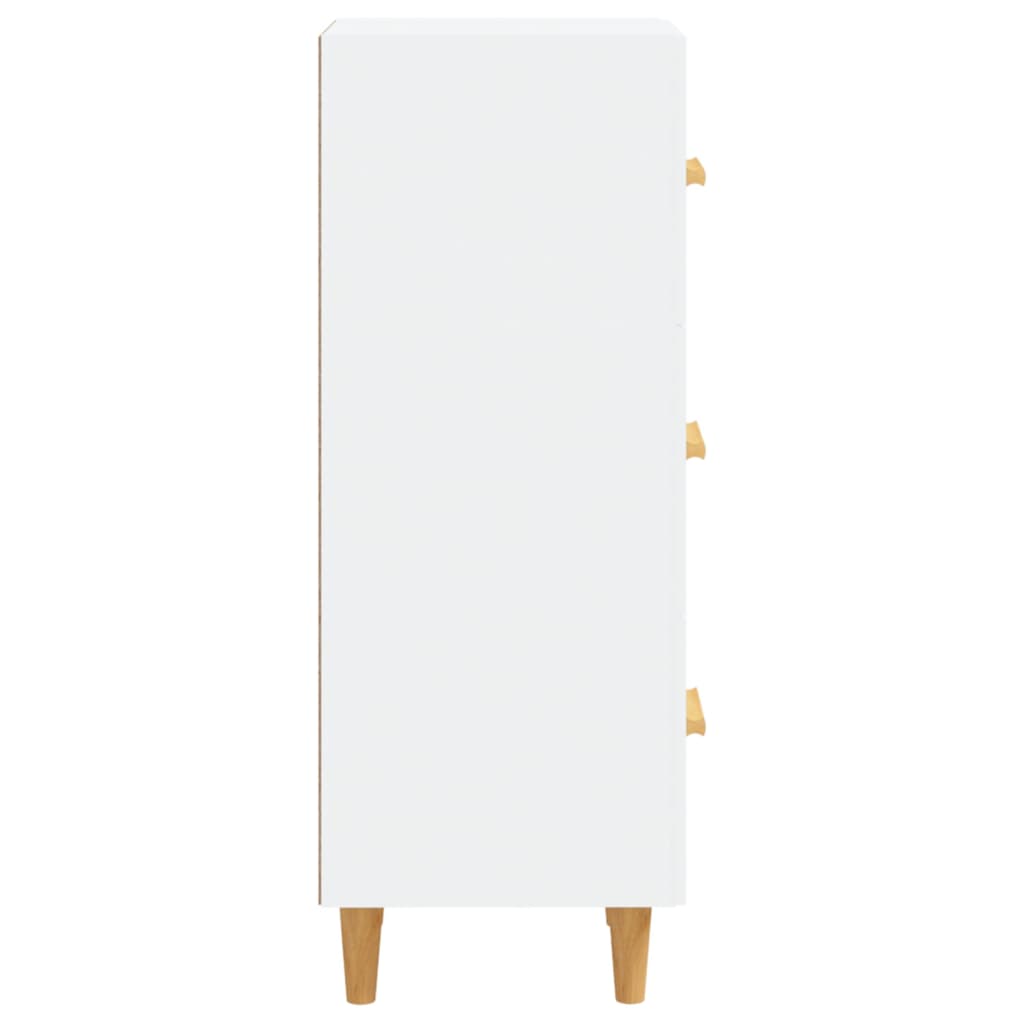 Buffet blanc 34,5x34x90 cm bois d'ingénierie