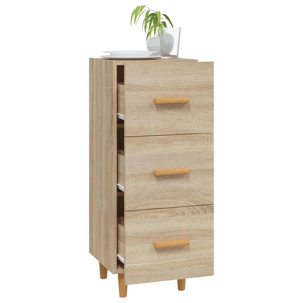 Buffet Chêne sonoma 34,5x34x90 cm Bois d'ingénierie - XIOS