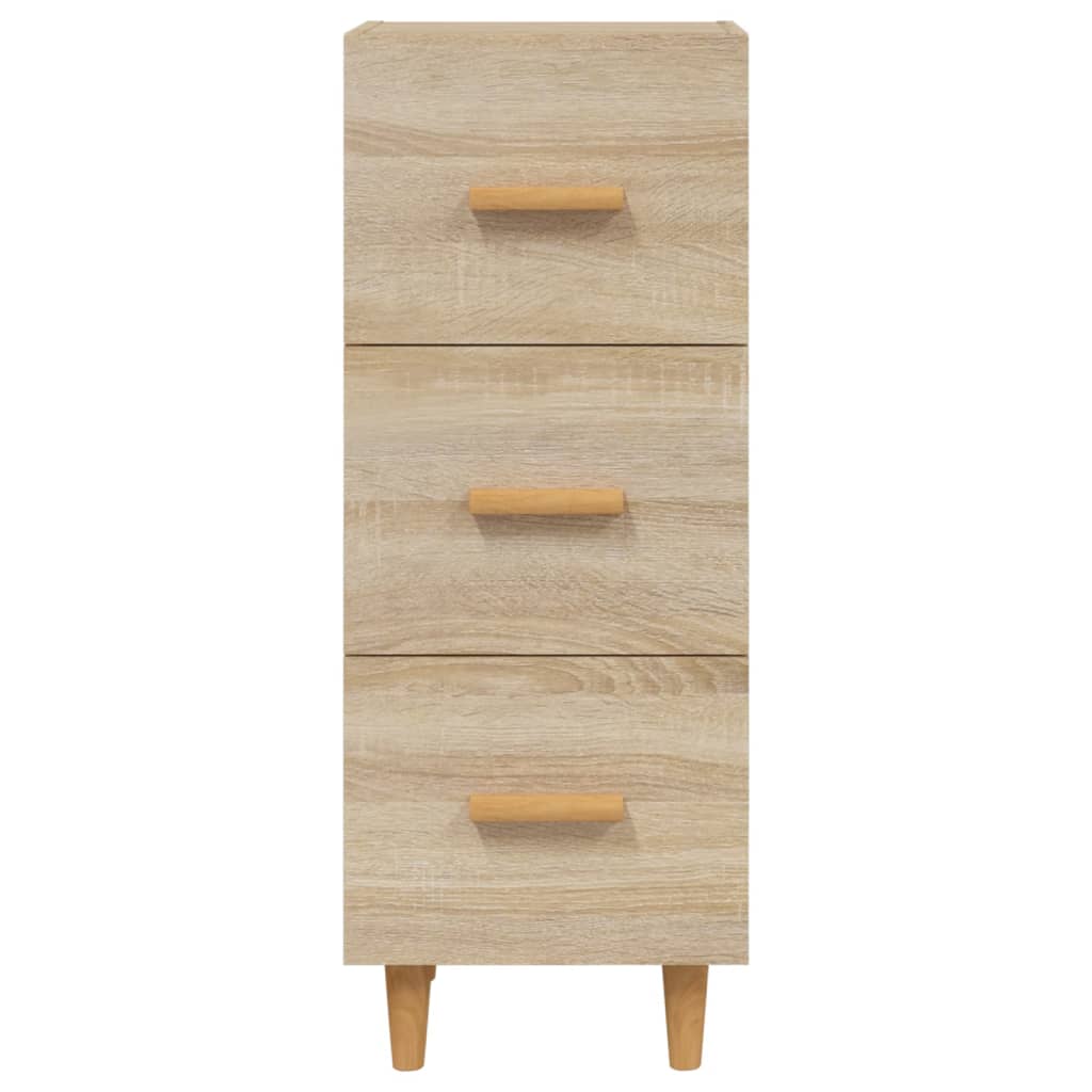 Buffet Chêne sonoma 34,5x34x90 cm Bois d'ingénierie - XIOS