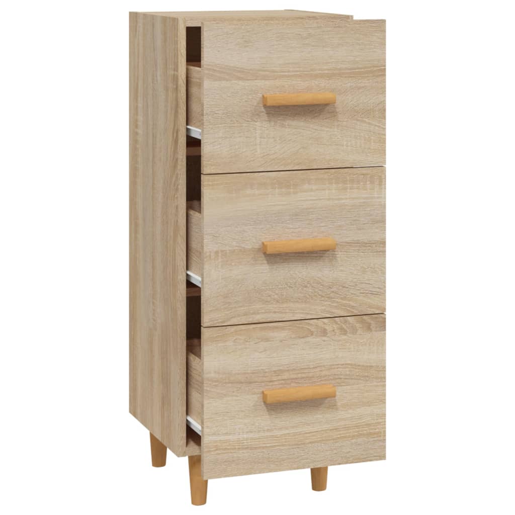 Buffet Chêne sonoma 34,5x34x90 cm Bois d'ingénierie - XIOS