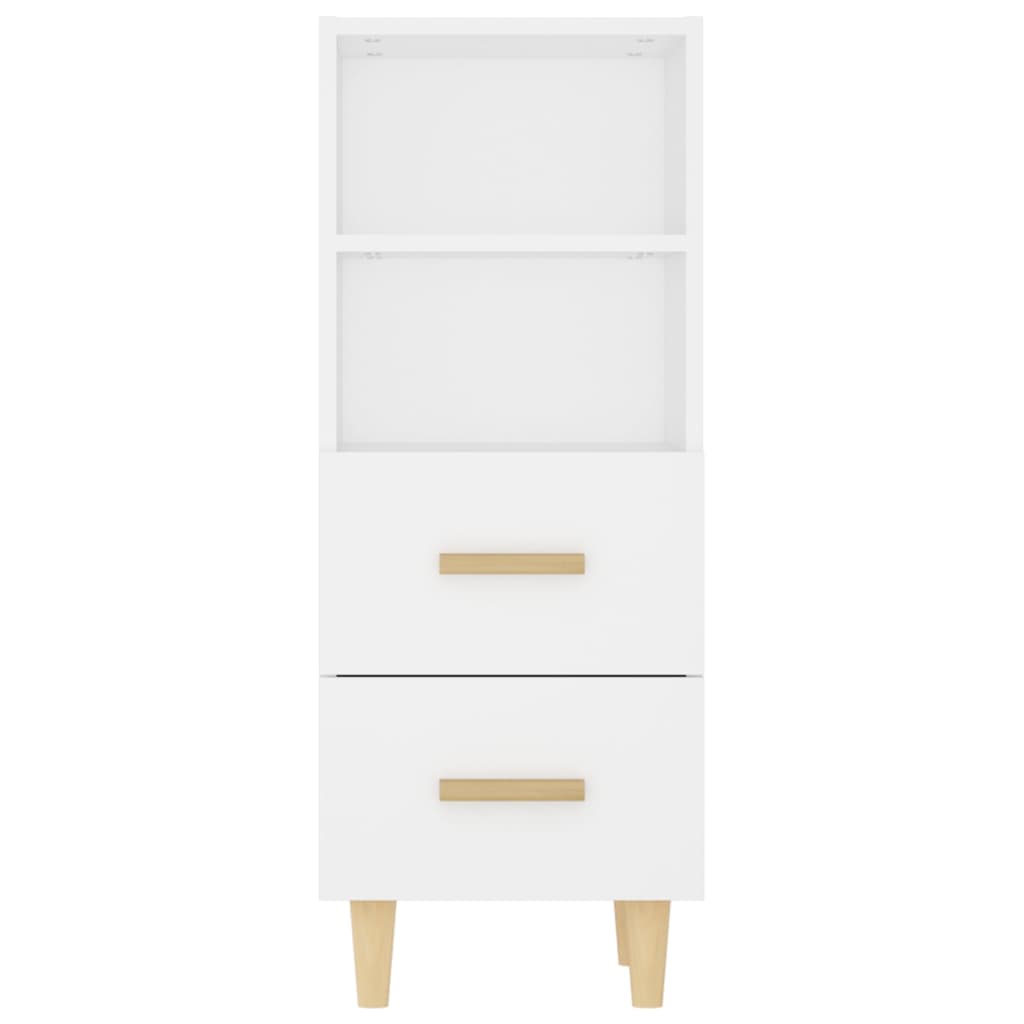 Buffet Blanc 34,5x34x90 cm Bois d'ingénierie - XIOS