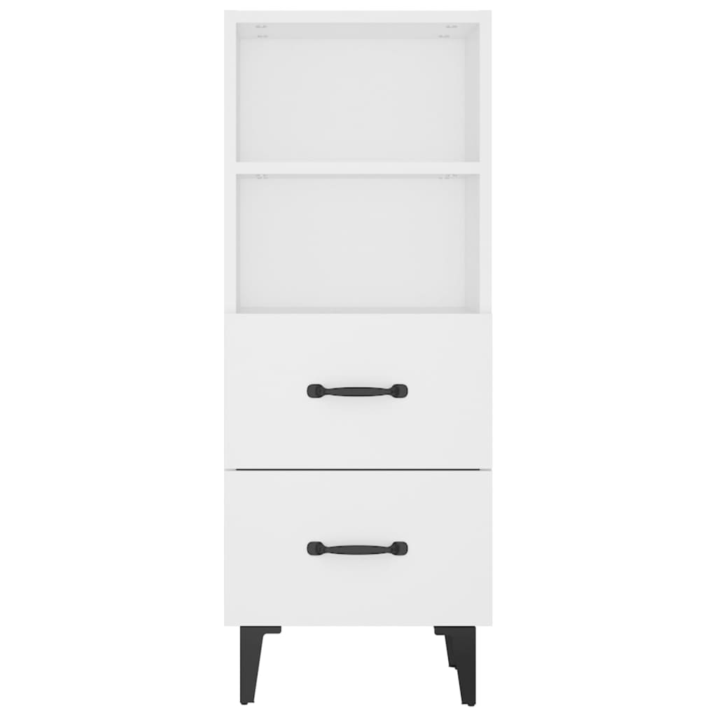 Buffet Blanc 34,5x34x90 cm Bois d'ingénierie - XIOS