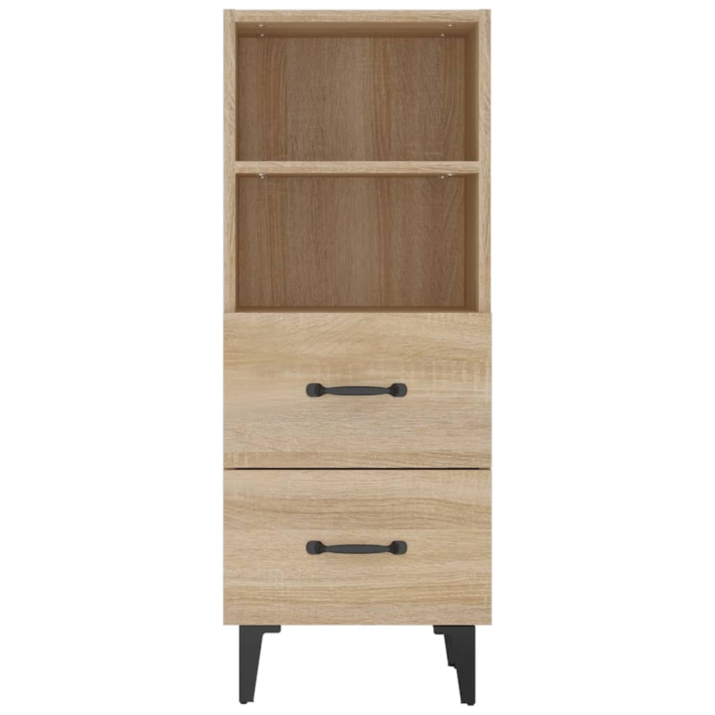 Buffet Chêne sonoma 34,5x34x90 cm Bois d'ingénierie - XIOS