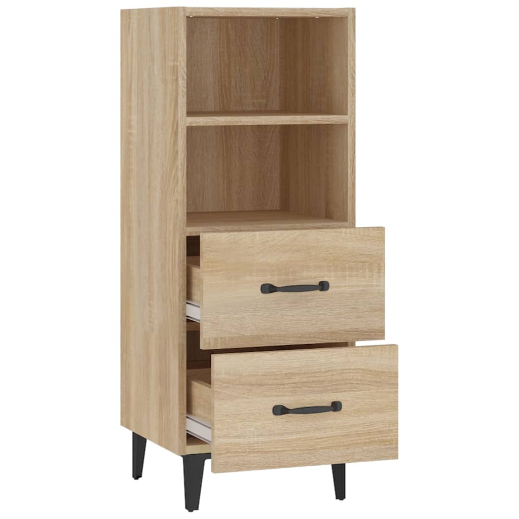 Buffet Chêne sonoma 34,5x34x90 cm Bois d'ingénierie - XIOS