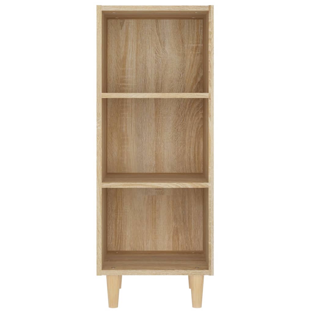 Buffet Chêne sonoma 34,5x32,5x90 cm Bois d'ingénierie
