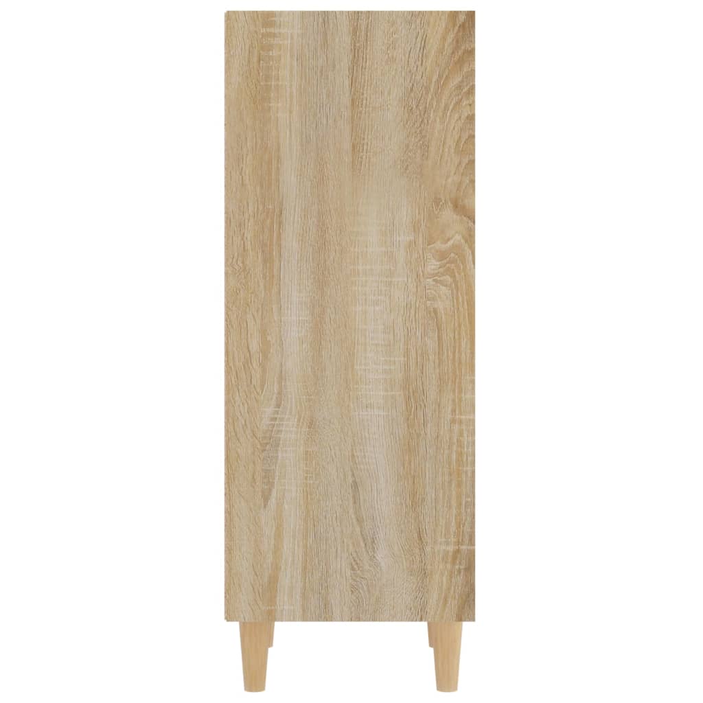 Buffet Chêne sonoma 34,5x32,5x90 cm Bois d'ingénierie