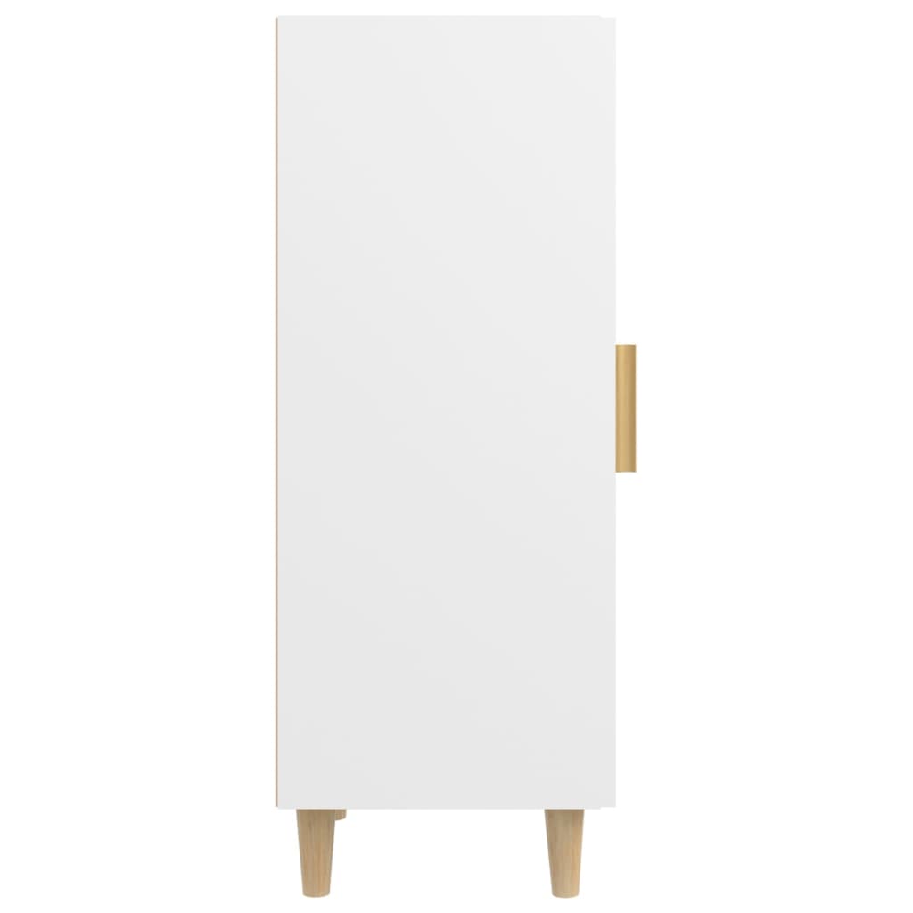 Buffet blanc 34,5x34x90 cm bois d'ingénierie