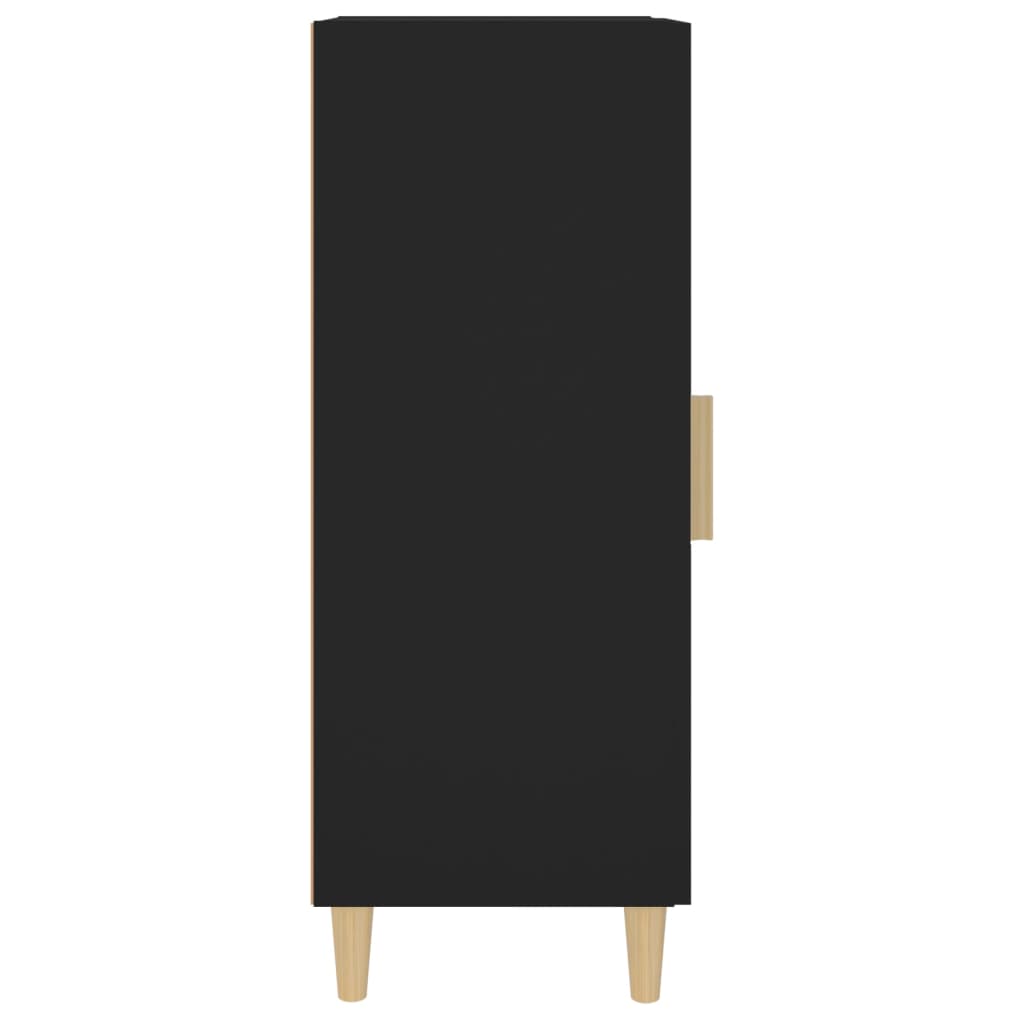 Buffet Noir 34,5x34x90 cm Bois d'ingénierie - XIOS