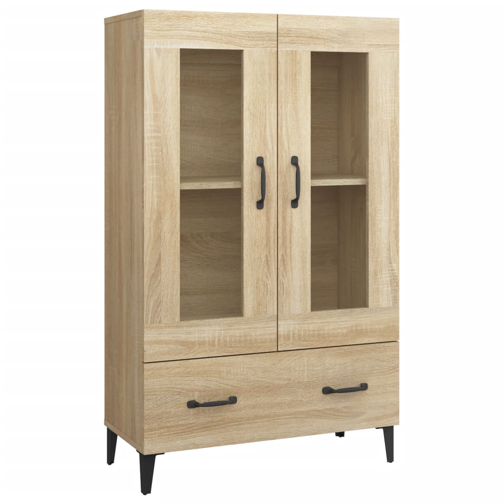 Buffet haut Chêne sonoma 70x31x115 cm Bois d'ingénierie - XIOS