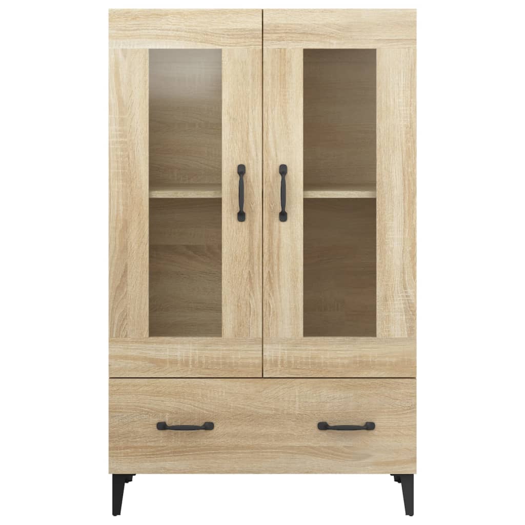 Buffet haut Chêne sonoma 70x31x115 cm Bois d'ingénierie - XIOS